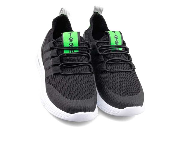 Toom T3434 Patik Triko Işıklı - Siyah/F. Yeşil - 2