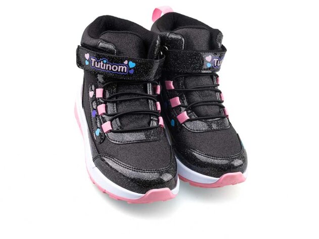 Tutinom 138 Filet Bot Cilt - Siyah/Pembe - 2
