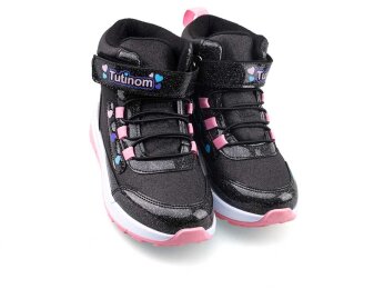 Tutinom 138 Filet Bot Cilt - Siyah/Pembe - 2