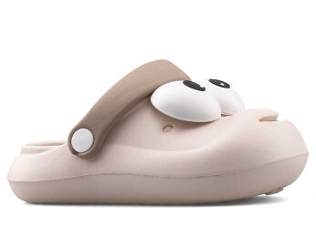 Twingo 101 Patik Terlik Emojili - Ekru - 1