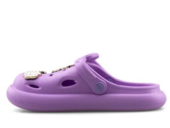 Twingo 202 Filet Terlik Taşlı (POŞETLİ) - Lila - 3