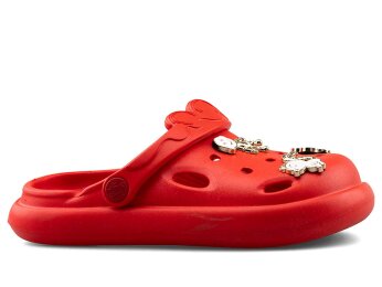 Twingo 202 Patik Terlik Taşlı (POŞETLİ) - Kırmızı - 1