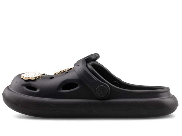 Twingo 202 Patik Terlik Taşlı (POŞETLİ) - Siyah - 3