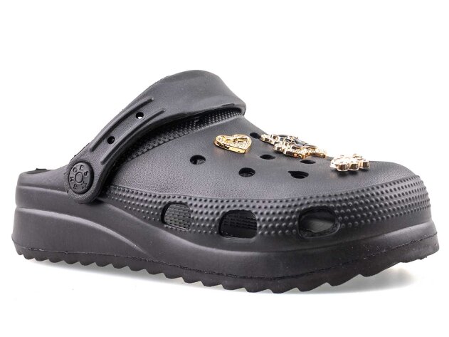 Twingo 205 Filet Terlik Taşlı - Siyah - 1