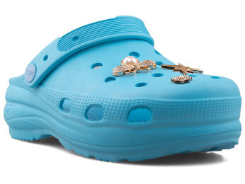 Twingo 210 Zenne Terlik Taşlı - Bebe Mavisi - Twingo