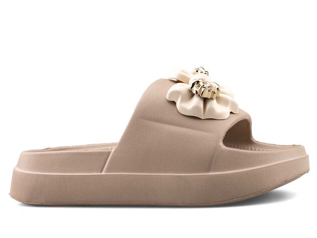 Twingo 475 Zenne Terlik Fiyonklu - Kum - 1