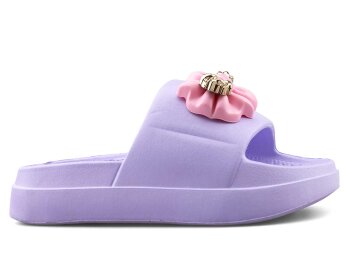 Twingo 475 Zenne Terlik Fiyonklu - Lila - Twingo