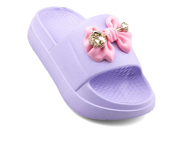 Twingo 475 Zenne Terlik Fiyonklu - Lila - 2