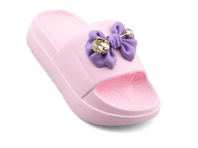 Twingo 475 Zenne Terlik Fiyonklu - Pembe - 2