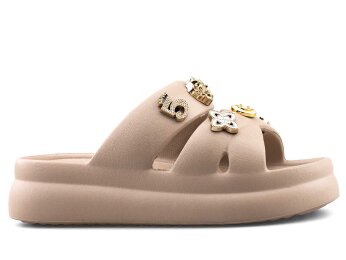 Twingo 510 Zenne Terlik Taşlı - Kum - 1