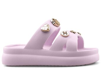 Twingo 510 Zenne Terlik Taşlı - Mürdüm - 1