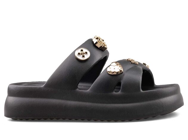 Twingo 510 Zenne Terlik Taşlı - Siyah - 1