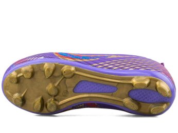 Twingo 585 Merdane Krampon Çoraplı - Mor/Altın - 4