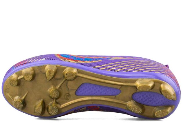 Twingo 585 Merdane Krampon Çoraplı - Mor/Altın - 4