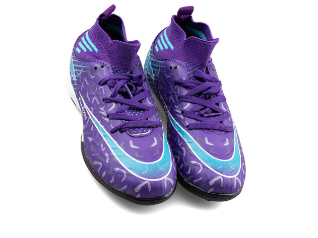 Twingo 595 Filet Halısaha Çoraplı - Mor/Turkuaz - 2