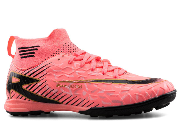 Twingo 595 Garson Halısaha Çoraplı - Pembe/Siyah - 1