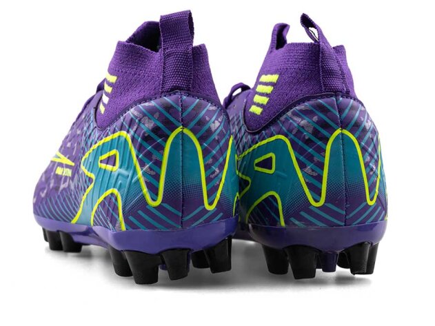 Twingo 595 Garson Krampon Çoraplı - Mor/Sarı - 7