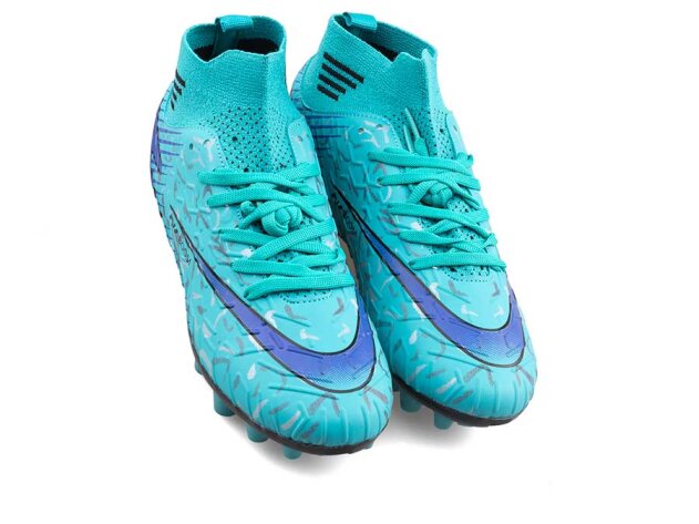 Twingo 595 Garson Krampon Çoraplı - Turkuaz/Mor - 2