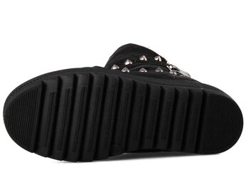 Twingo 6411 Filet Bot Kürklü - Siyah/Bej - 8