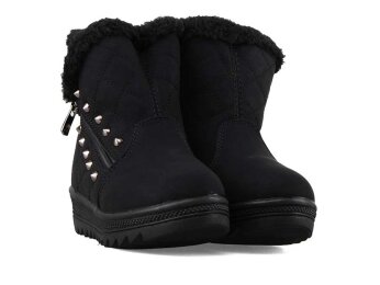 Twingo 6411 Filet Bot Kürklü - Siyah/Siyah - 6