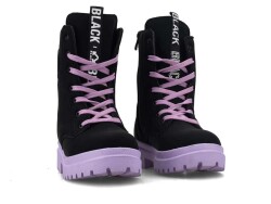 Twingo 7255 Filet Bot - Siyah/Zümrüt/Lila - Twingo