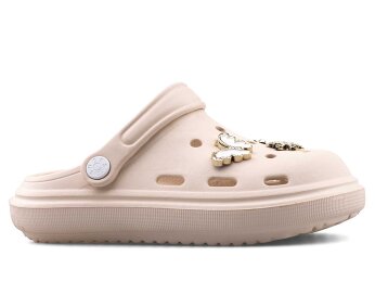 Twingo 755 Filet Terlik Taşlı - Ekru - Twingo