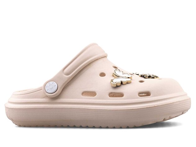 Twingo 755 Filet Terlik Taşlı - Ekru - 1