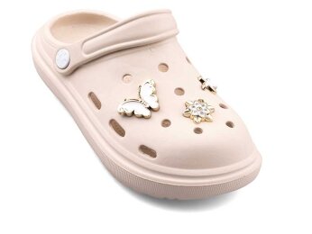 Twingo 755 Filet Terlik Taşlı - Ekru - Twingo