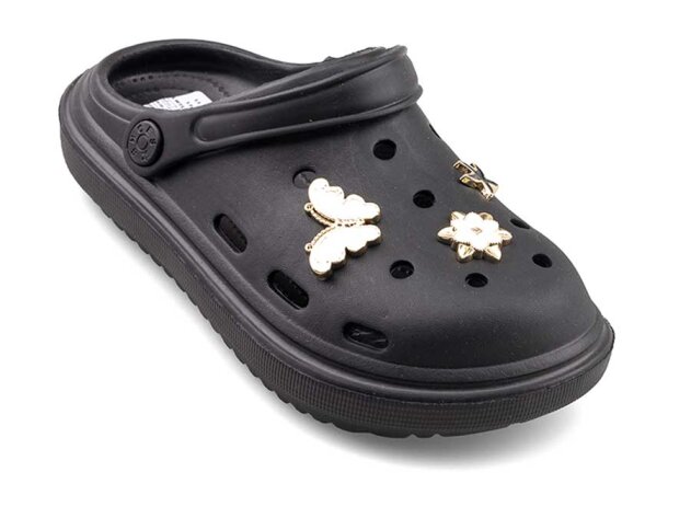 Twingo 755 Filet Terlik Taşlı - Siyah - 2