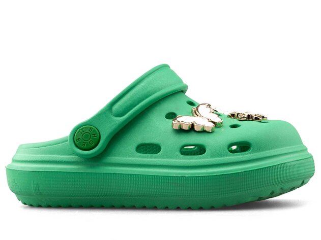 Twingo 755 Patik Terlik Taşlı - Çimen Yeşili - 1