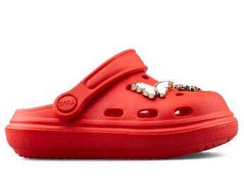 Twingo 755 Patik Terlik Taşlı - Kırmızı - Twingo