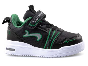 Valent 0036V Patik Işıklı Cilt - Siyah/Yeşil - 1