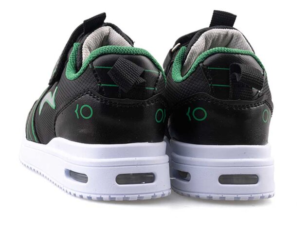 Valent 0036V Patik Işıklı Cilt - Siyah/Yeşil - 3