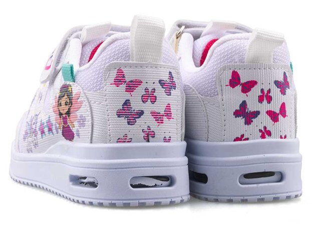 Valent 0038 Patik Anrk Işıklı - Beyaz/Mor/Lila - 3