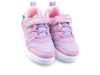 Valent 0038 Patik Anrk Işıklı - Lila/Pembe - 2