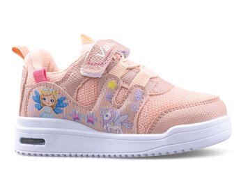 Valent 0038 Patik Anrk Işıklı - Pudra/Lila - 1