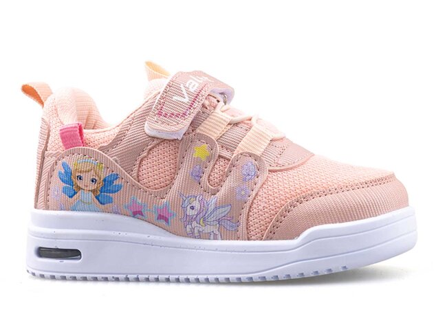 Valent 0038 Patik Anrk Işıklı - Pudra/Lila - 1