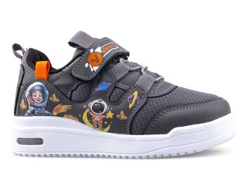 Valent A03 Patik Anrk Işıklı - Füme/Turuncu - 1