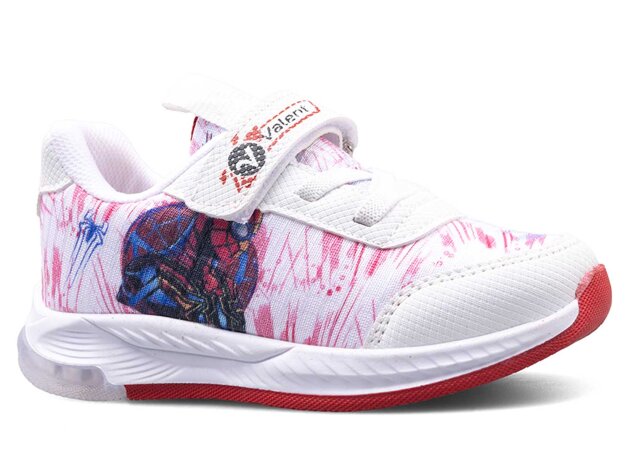 Valent B-05 Patik Anrk Işıklı - Beyaz/Kırmızı - 1