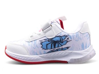 Valent B-05 Patik Anrk Işıklı - Beyaz/Kırmızı - Valent