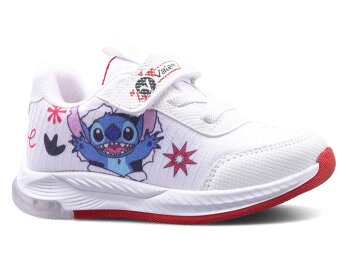 Valent B-07 Patik Anrk Işıklı - Beyaz/Kırmızı - Valent