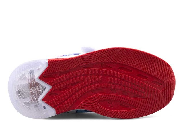 Valent B-07 Patik Anrk Işıklı - Beyaz/Kırmızı - 4