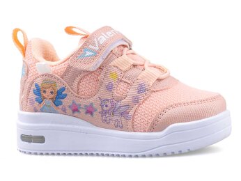 Valent Kelebek Bebe Anrk Işıklı - Pudra - 1