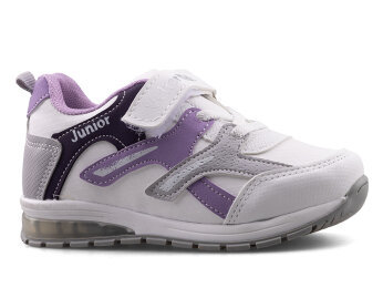 Volter 117 Patik Cilt Işıklı - Beyaz/Lila - 1