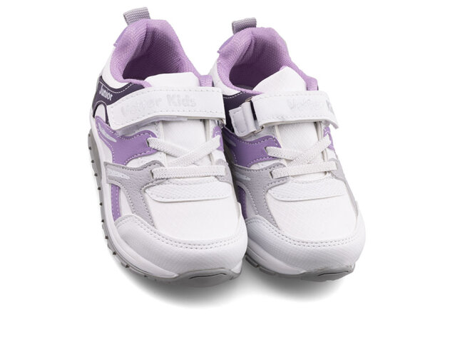 Volter 117 Patik Cilt Işıklı - Beyaz/Lila - 2