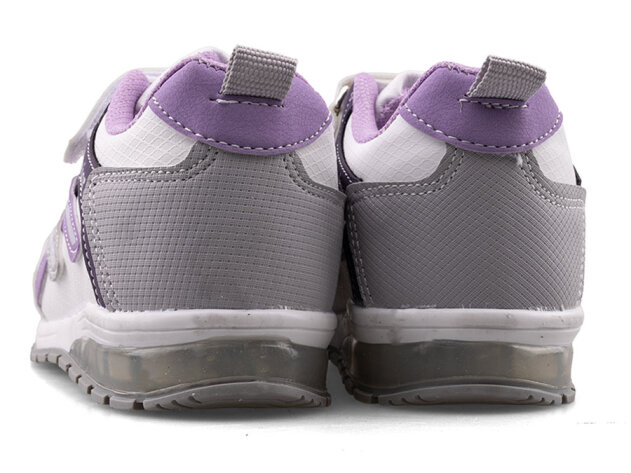 Volter 117 Patik Cilt Işıklı - Beyaz/Lila - 3