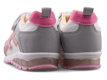 Volter 117 Patik Cilt Işıklı - Beyaz/Pembe - 3