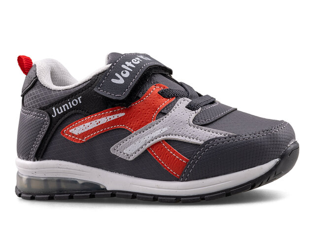 Volter 117 Patik Cilt Işıklı - Füme/Kırmızı - 1