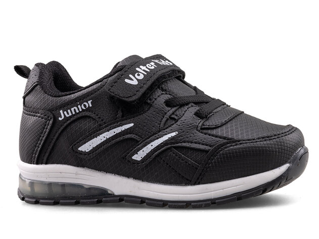 Volter 117 Patik Cilt Işıklı - Siyah/Beyaz - 1