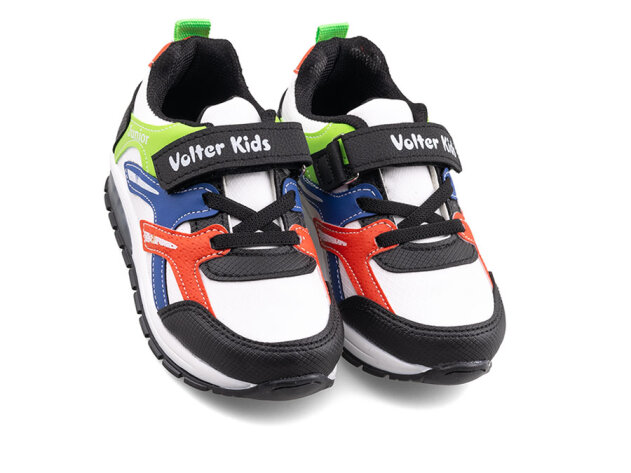 Volter 117 Patik Cilt Işıklı - Siyah/Yeşil/Beyaz - 2